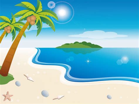 Cartoon Beach Wallpapers - Top Free Cartoon Beach Backgrounds ...