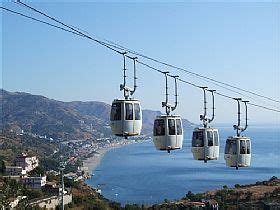 Taormina Cable Cars Cefalu Sicily, Taormina Sicily, Beautiful Vacation ...