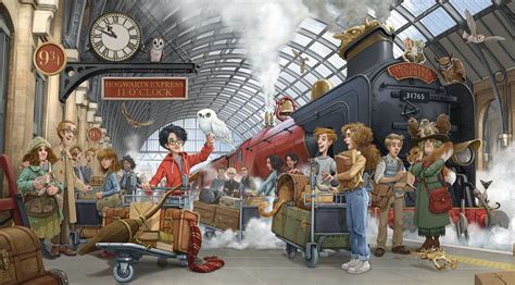 Harry Potter Book Illustrations Gallery