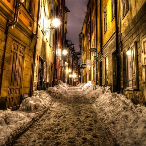 Gamla Stan in The Snow by Tim Firkins, via 500px | Stockholm, Welcome ...