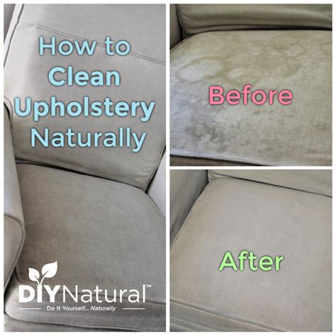 How To Clean Upholstery Naturally With DIY Upholstery Cleaner