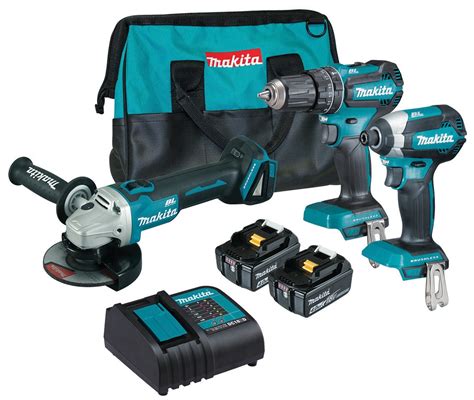 Makita - Combo Kit - 3 Piece - Brushless - DLX3113SM1 | Combo Kit ...