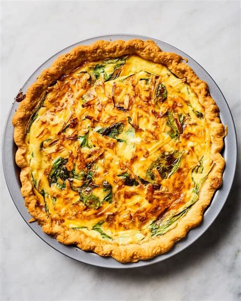 I Make This Cheesy Spinach Quiche Once a Month | Recipe | Recipes ...