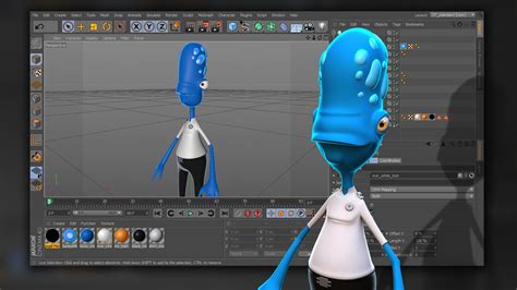 Free CINEMA 4D Tutorial: Creating Cartoon Characters | Pluralsight