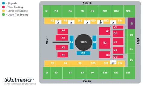 Championship Boxing Seating Plan - Ibrox Stadium