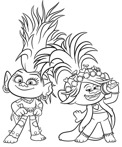 Top Trolls Coloring Pages Coloriage Trolls Coloriage Enfant | sexiezpix ...