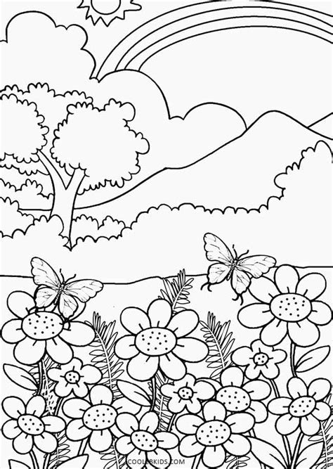 Printable Nature Coloring Pages For Kids | Cool2bKids