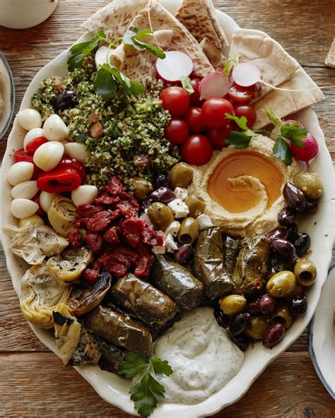 Vegetarian Mezze Platter - What's Gaby Cooking