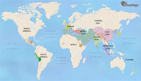 Map of the World, 1000 BC: History in the Early Iron Age | TimeMaps