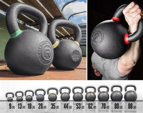 Rogue Fitness kettle bells. They look epic and very well made ...