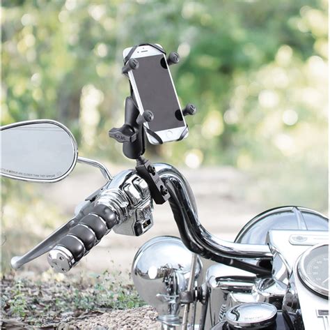 RAM Mounts RAM X-Grip Universal Phone Mount with Motorcycle Brake ...