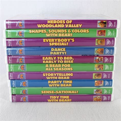 Bear in the Big Blue House DVD Movies Lot of 10 Children Disney | Dvd ...