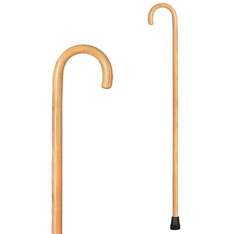 Buy Carex Wooden Walking Cane - Round Handle Wood Cane With Natural Ash Finish and Rubber Tip ...