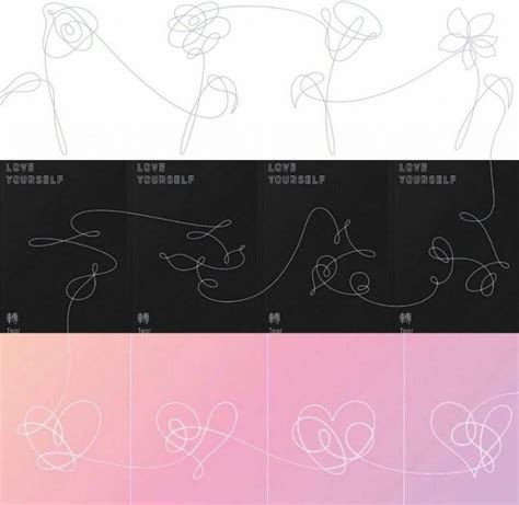 Love Yourself Album Covers - BTS 101