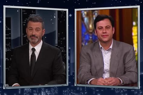 Jimmy Kimmel interviews younger self during anniversary show