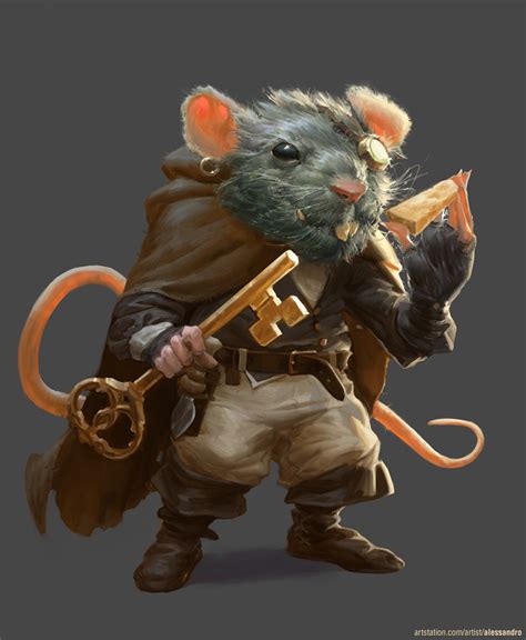 Rat Thief by Alessandro Poli : r/ImaginaryCharacters