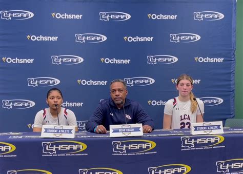 Lafayette Christian Academy Post Game Press Conference | By LGRBasketball