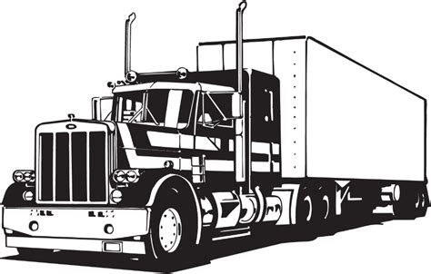 Download High Quality dump truck clipart 18 wheeler Transparent PNG ...