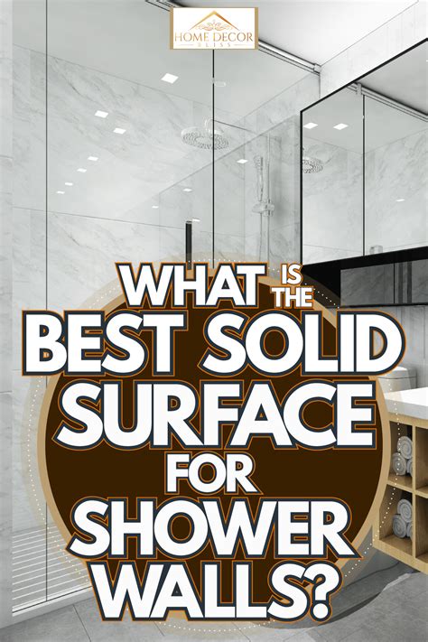 What is the best solid surface for shower walls – Artofit