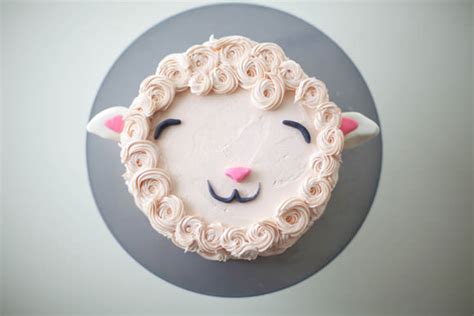 DIY Fluffy Lamb Cake Decorating Tutorial | Handmade Charlotte