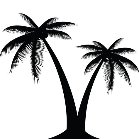 Vector Palm Tree Silhouette - ClipArt Best