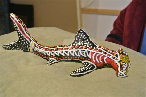 Shark clay sculpture by traditionaldot on DeviantArt