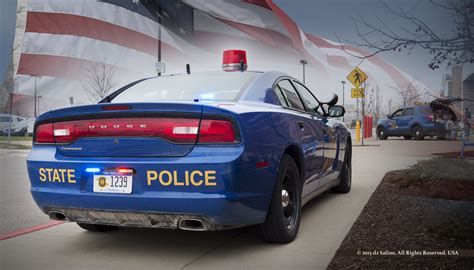 Michigan State Police vehicles at Saline Walmart – Saline Journal