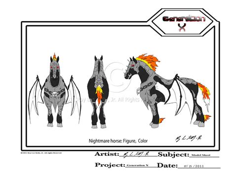 Nightmare Horse by BlackPicasso1989 on DeviantArt