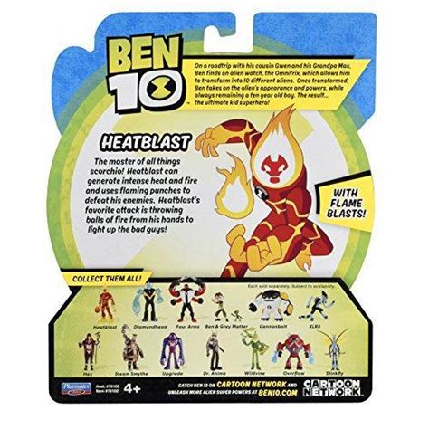 Ben 10 Heatblast Action Figure – Toy Choo Choo