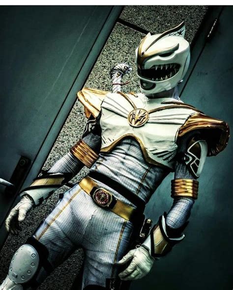 #cosplay #whiteranger | Power rangers cosplay, White ranger, Power ...