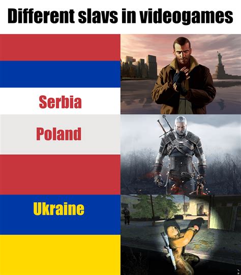 Types of Slavs in videogames : r/gaming