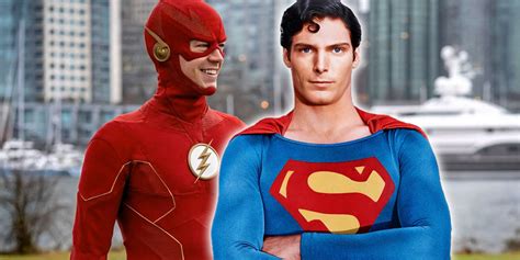 The Flash Boss Likens Grant Gustin to Christopher Reeve as Superman