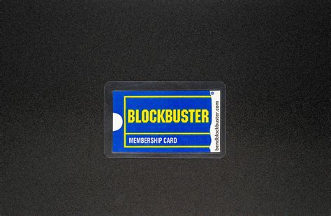 Blockbuster Membership Card - Blockbuster