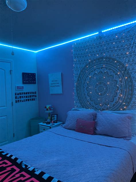 20+ Led Lights Room Decor Ideas - DECOOMO