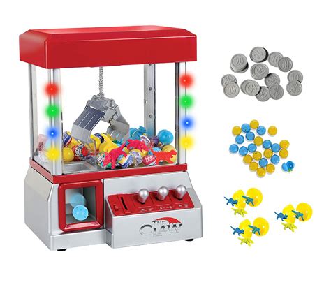 Carnival Crane Claw Game - Electronic Claw Toy Grabber Machine with LE ...