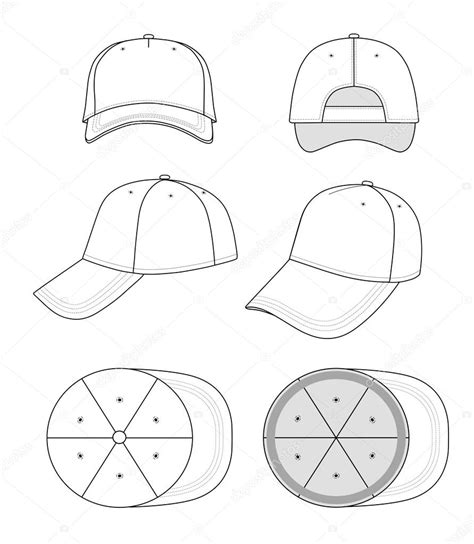 Baseball Hat Drawing at GetDrawings | Free download