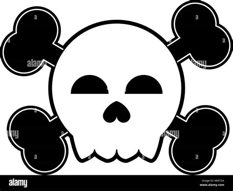 skull and bones symbol Stock Vector Image & Art - Alamy