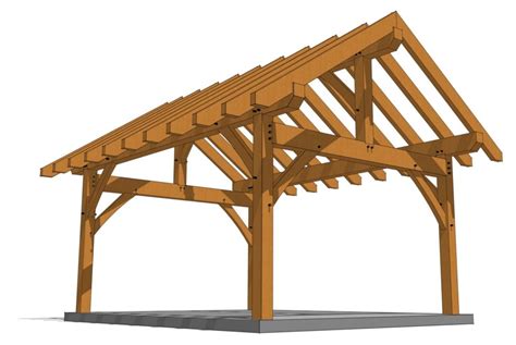 Pavilion Plans - Timber Frame HQ