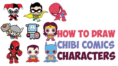 How To Draw Marvel Characters For Beginners