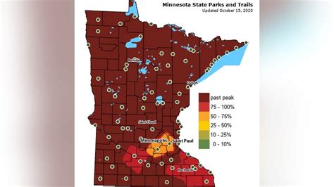 DNR: Most of Minnesota passes peak fall colors | FOX 9 Minneapolis-St. Paul