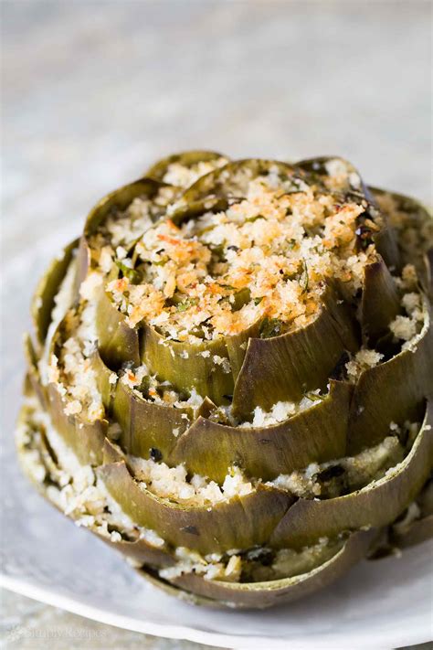 Baked Stuffed Artichokes Are The Side Dish That Is Sure To Impress ...