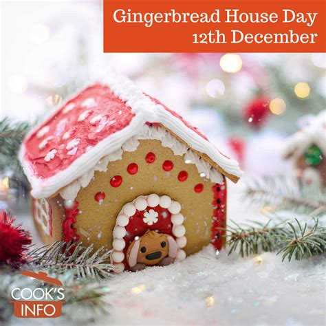 Gingerbread House Day - CooksInfo