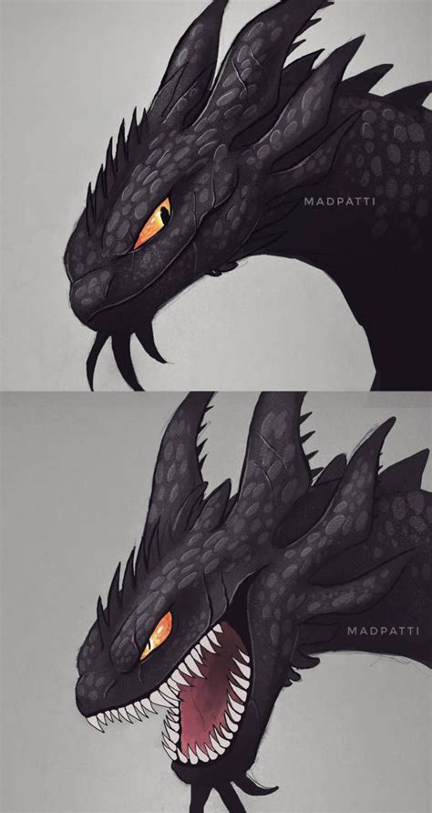 Dragons need sharp teeth by Madpattii | How train your dragon, Dragon ...