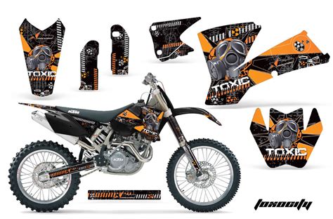 Dirt Bike Graphics Kit Decal Wrap For KTM SX SXS EXC MXC – All Terrain ...