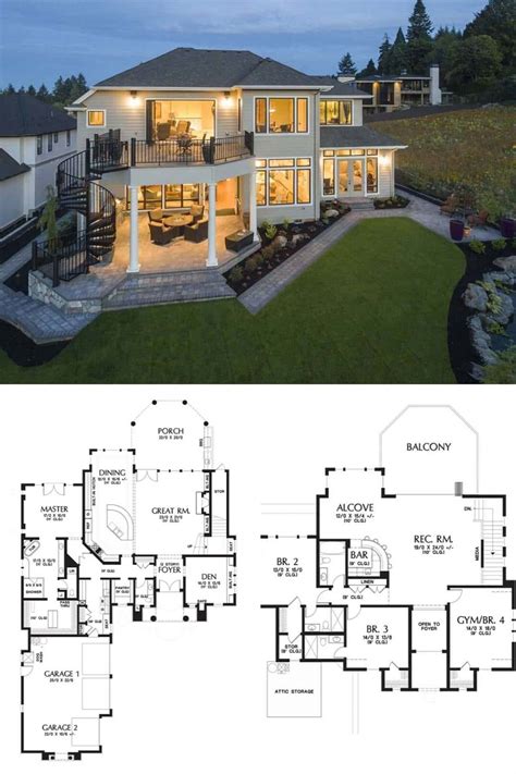 Modern Mansion House Layout - Image to u