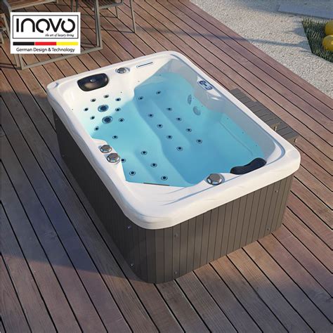 Outdoor Jacuzzi Whirlpool Hot Tub - INOVO Singapore