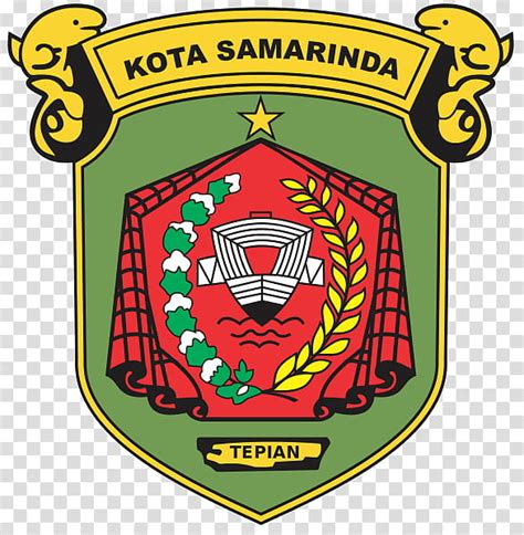 Shield Logo, Bontang, Tenggarong, Samarinda, Symbol, Pesut Mahakam ...