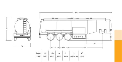 ADR/ ALUMINIUM FUEL TANKER / PRODUCTS / Nursan Trailer