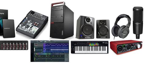 Music production equipment, studio equipment