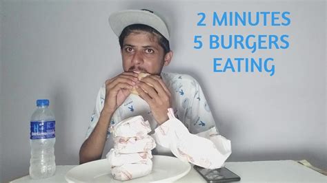 10 Whopper Challenge (fastest time ever)2 MINITS 5 BURGER EATING - YouTube